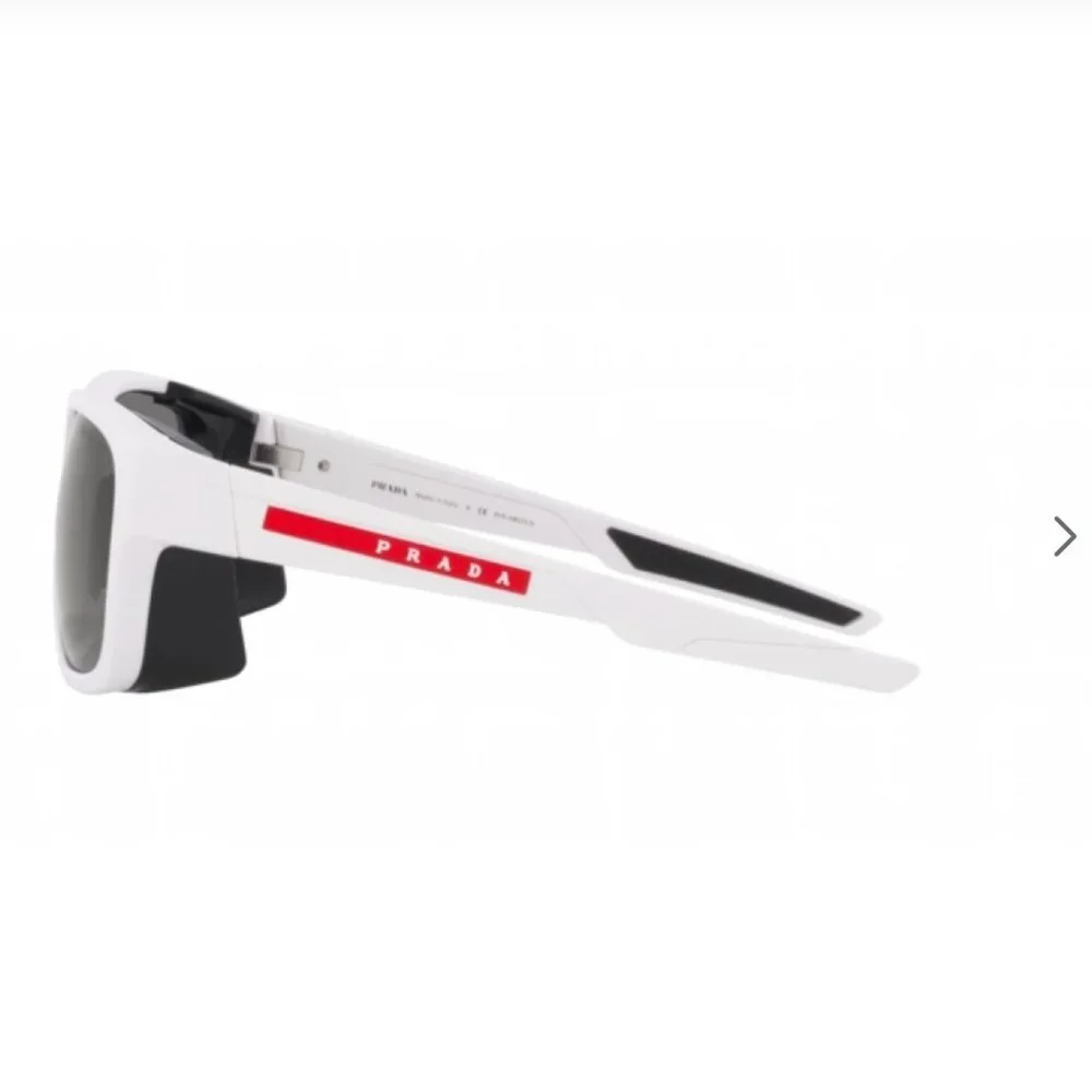 Sale! Prada White Rubber Men Sunglasses